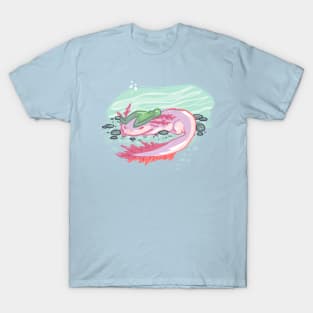 River Puppy Axolotl T-Shirt